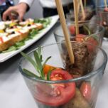 Partner bei Betriebsfesten, Präsentationen und Business-Essen